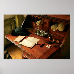 Lawyer - The desk of a gentleman Poster