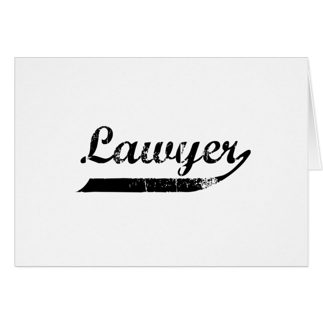 Lawyer typography (Front Horizontal)