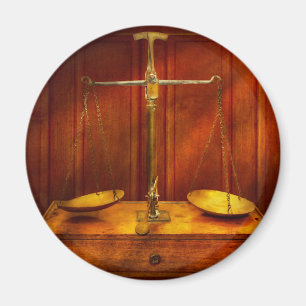 Lawyer - Unbalanced scale of justice Magnet