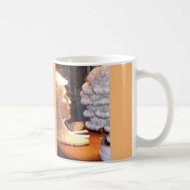 "Lawyers/Barristers in English Wigs" Coffee Mug (Right)