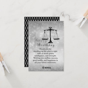 Lawyer's Birthday Card