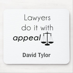 Lawyers do it with mouse mat