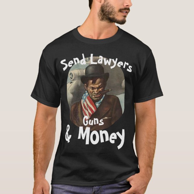 Lawyers, Guns & Money Who's bringing the Chips T-Shirt (Front)