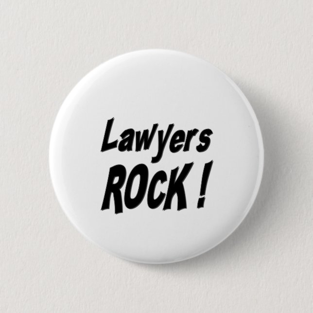 Lawyers Rock! Button (Front)