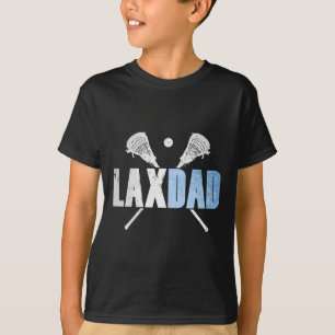Lax Dad Lacrosse Player Father Coach Lax Sticks Ba T-Shirt