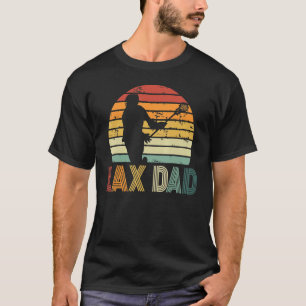 Lax Dad Sport Loving Daddy Lacrosse Player Father' T-Shirt