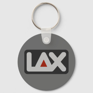 LAX Logo Key Ring