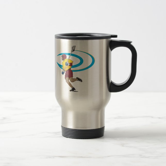 LAX Player Travel Mug (Right)