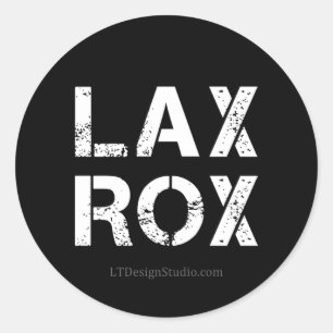 LAX ROX - Stickers