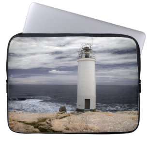 Laxe Lighthouse   Galicia, Spain Laptop Sleeve