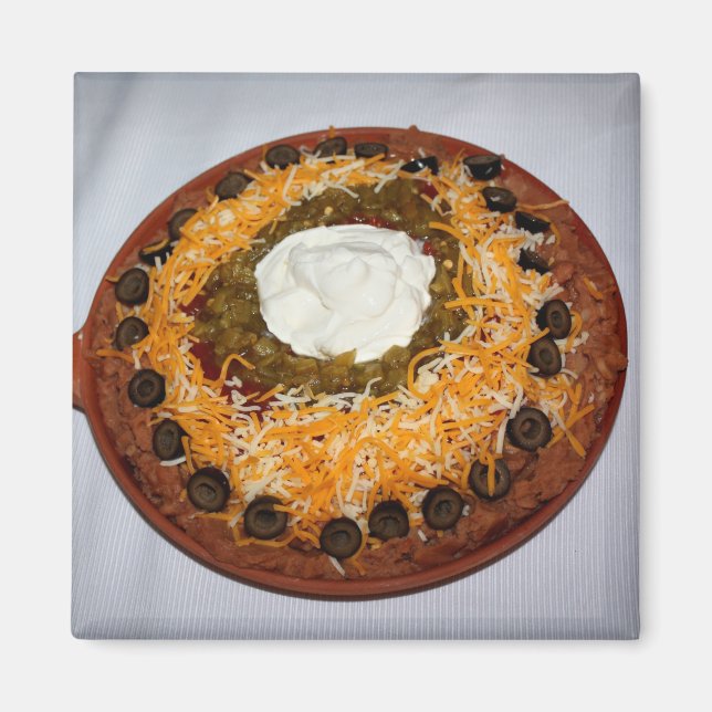 Layer Bean Dip Magnet (Front)