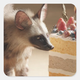 Layer Cake & Hyena Sticker