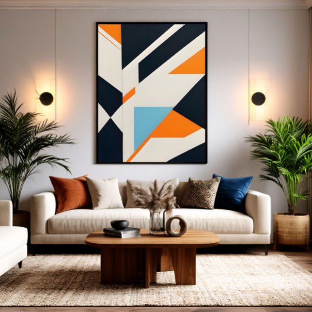 Layered Abstract  Geometry Canvas Print (Creator Uploaded)