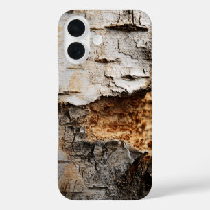 Layered Bark Texture Phone Case