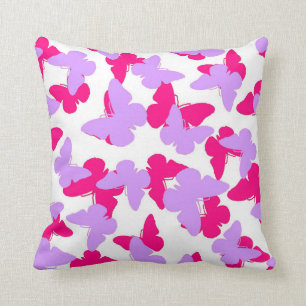 Layered Butterflies Cushion