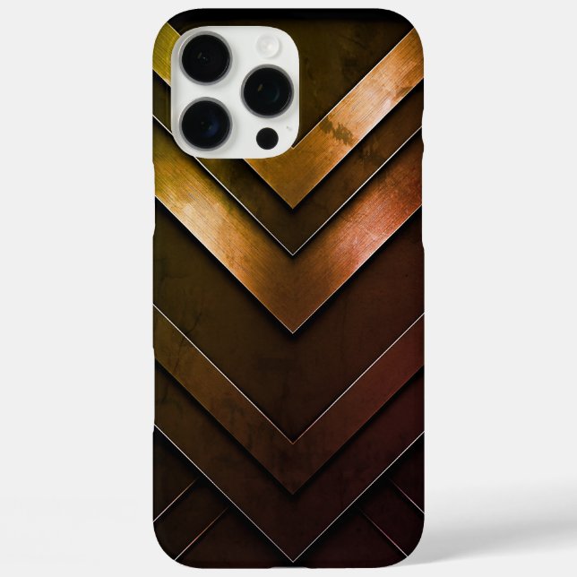 Layered Chevron Abstract Design Case-Mate iPhone Case (Back)
