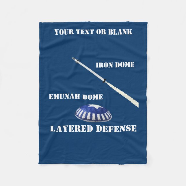 Layered Defence Fleece Blanket (Front)