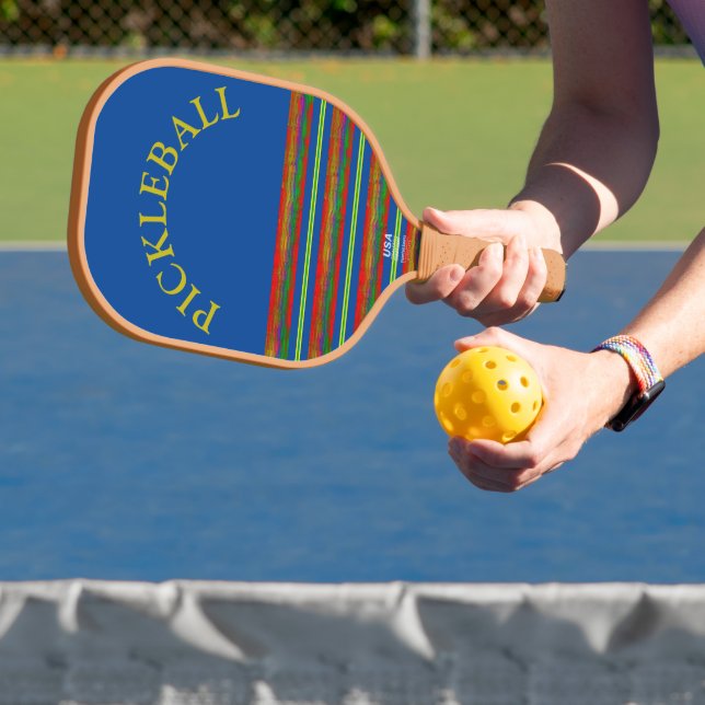 "Layered in Colour"  Pickleball Paddle (Insitu)