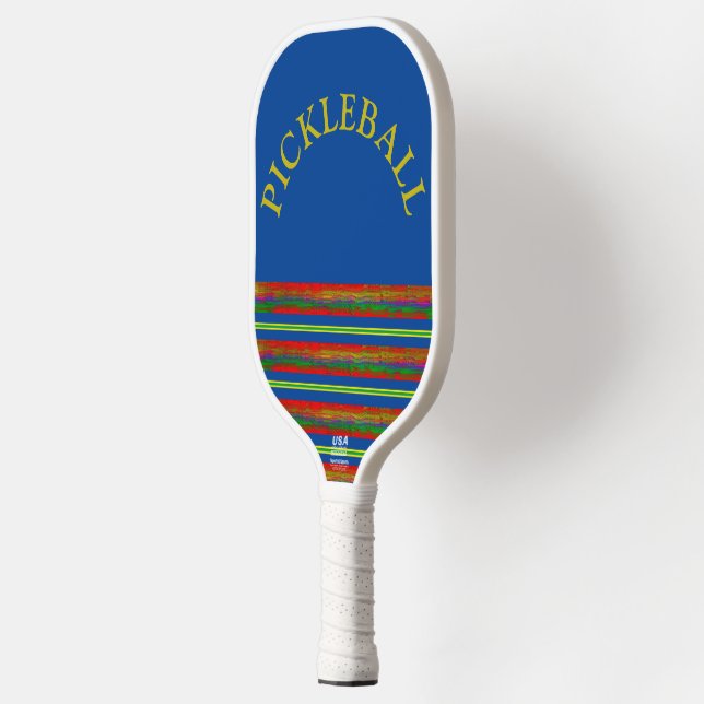 "Layered in Colour"  Pickleball Paddle (Left)