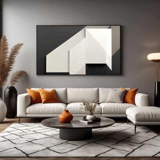 Layered Minimalist Abstract Art Poster (Creator Uploaded)