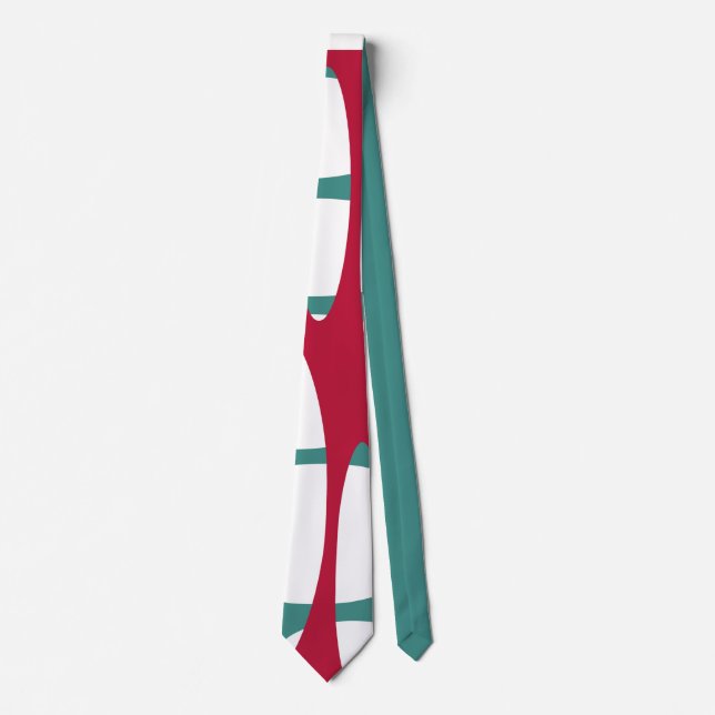 Layered Ovals  Tie (Front)