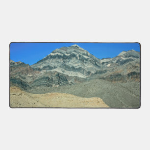 Layered Peaks of the Mojave Desert Desk Mat