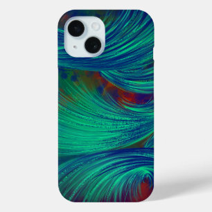 Layered Phoenix Feather iPhone 16 Case
