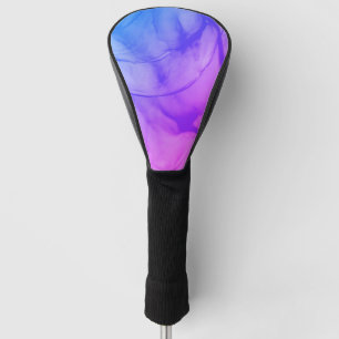 Layered Purple Golf Head Cover