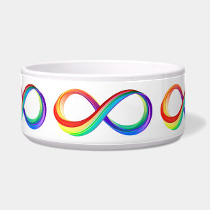 Layered Rainbow Infinity Symbol