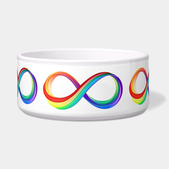 Layered Rainbow Infinity Symbol (Front)
