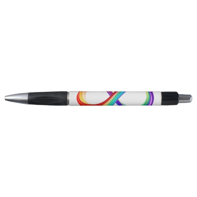 Layered Rainbow Infinity Symbol (Front)
