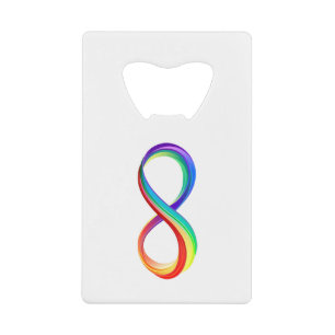 Layered Rainbow Infinity Symbol