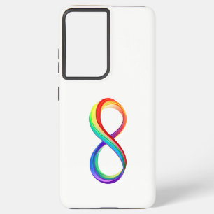 Layered Rainbow Infinity Symbol Samsung Galaxy Case