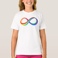 Layered Rainbow Infinity Symbol