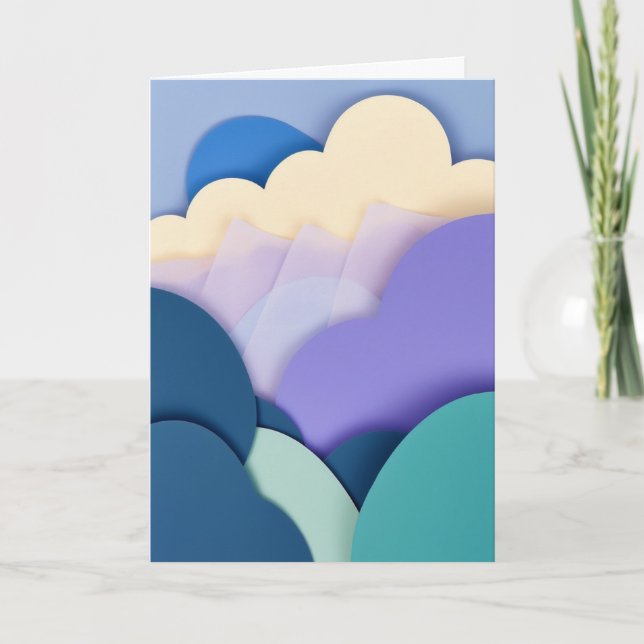 Layered Skies Dreamscape Card (Front)