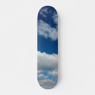 Layers of clouds skateboard