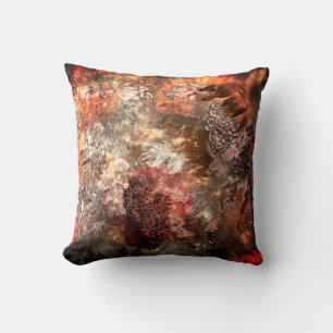 Layers of Crystals with Rustic Tint Cushion