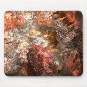  Layers of Crystals with Rustic Tint   Mouse Mat