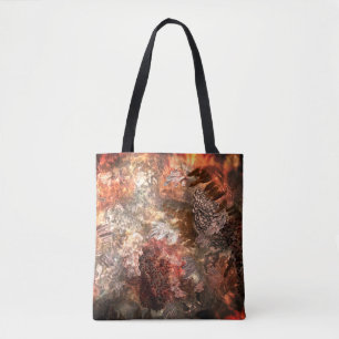 Layers of Crystals with Rustic Tint Tote Bag