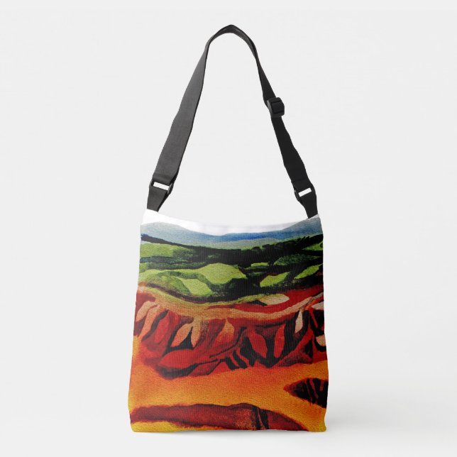 Layers of Earth Crossbody Bag (Front)