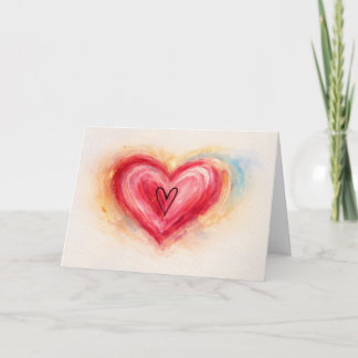 Layers of Love Folded Greeting Card