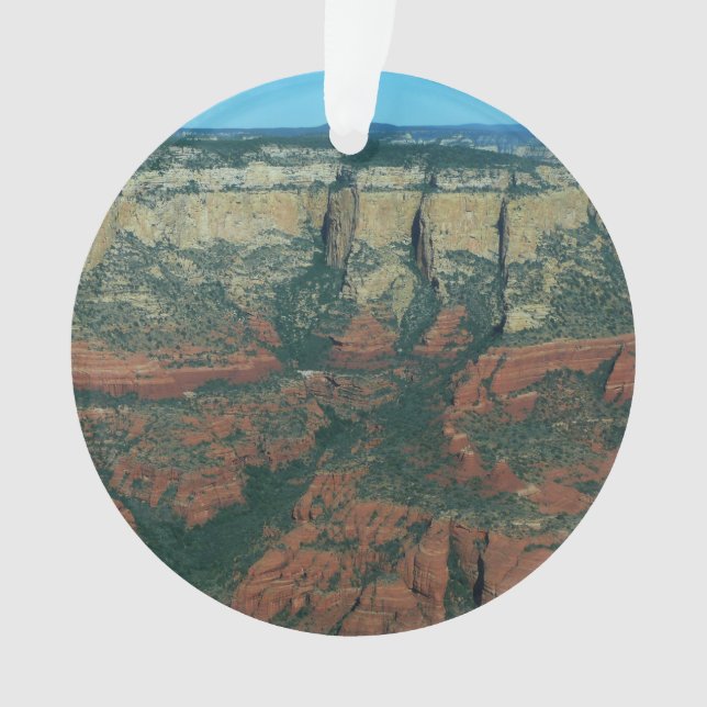 Layers of Red Rocks in Sedona Arizona Ornament (Front)