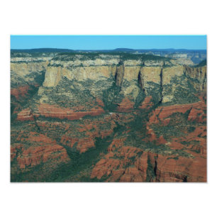 Layers of Red Rocks in Sedona Arizona Photo Print