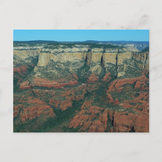 Layers of Red Rocks in Sedona Arizona Postcard (Front)