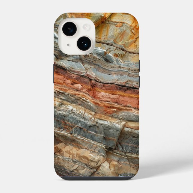 Layers of Rock iPhone Case (Back)