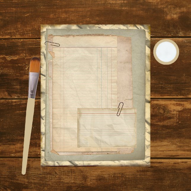 Layers of Vintage Scrapbook Paper 5 (Creator Uploaded)