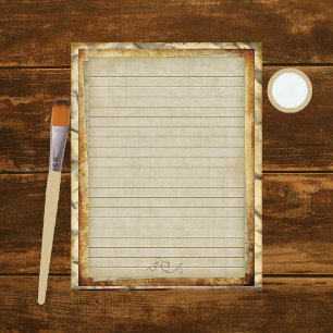 Layers of Vintage Scrapbook Paper 7