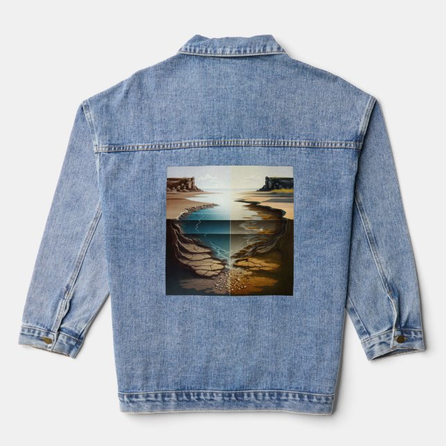 Layers Unveiled Denim Jacket (Back)