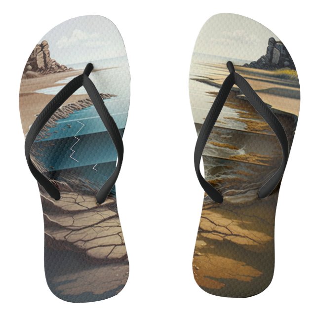 Layers Unveiled Flip Flops (Footbed)