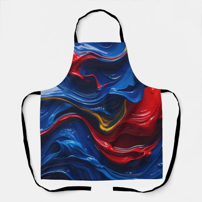 Layers Upon Layers Of Paint Apron (Front)